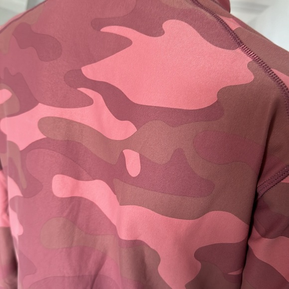 LOLE “ELIANA” ZIP-UP TRACK JACKET W/ THUMBHOLES. Size M. Pink camo. VG/EUC. - Picture 8 of 12